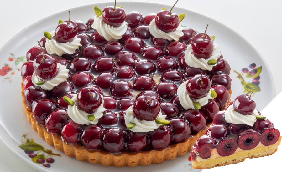 アメリカンチェリーのタルト