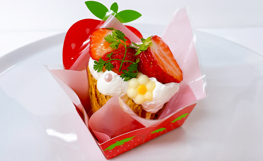 苺のミルフィーユ